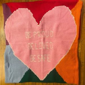 Hand Made Crochet Throw Blanket